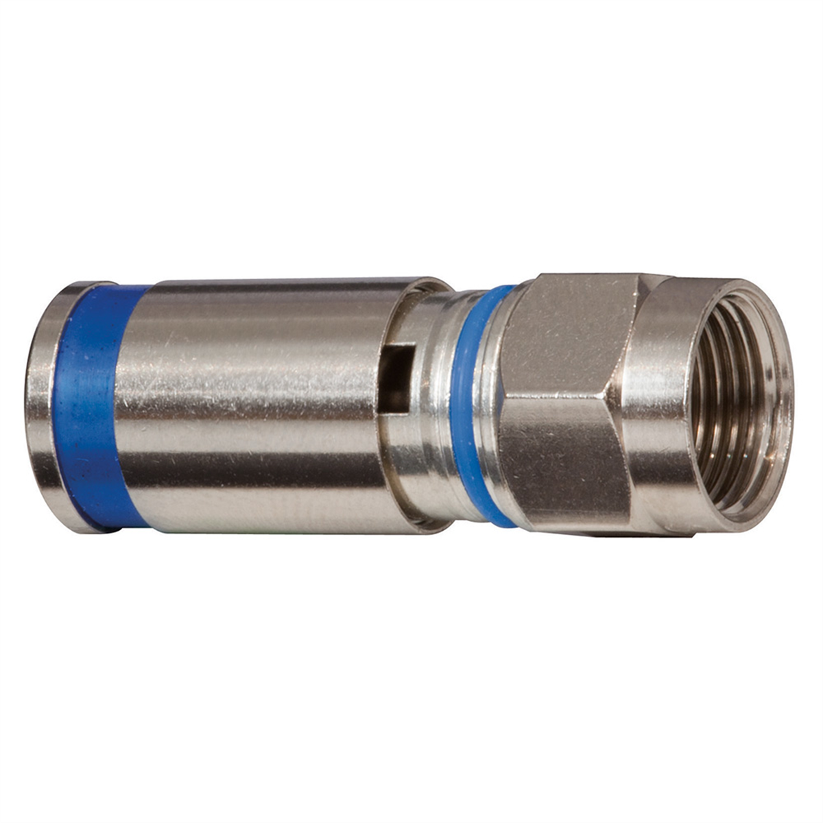 Klein Tools Weatherproof F-Compression Connectors RG6 10-Pack