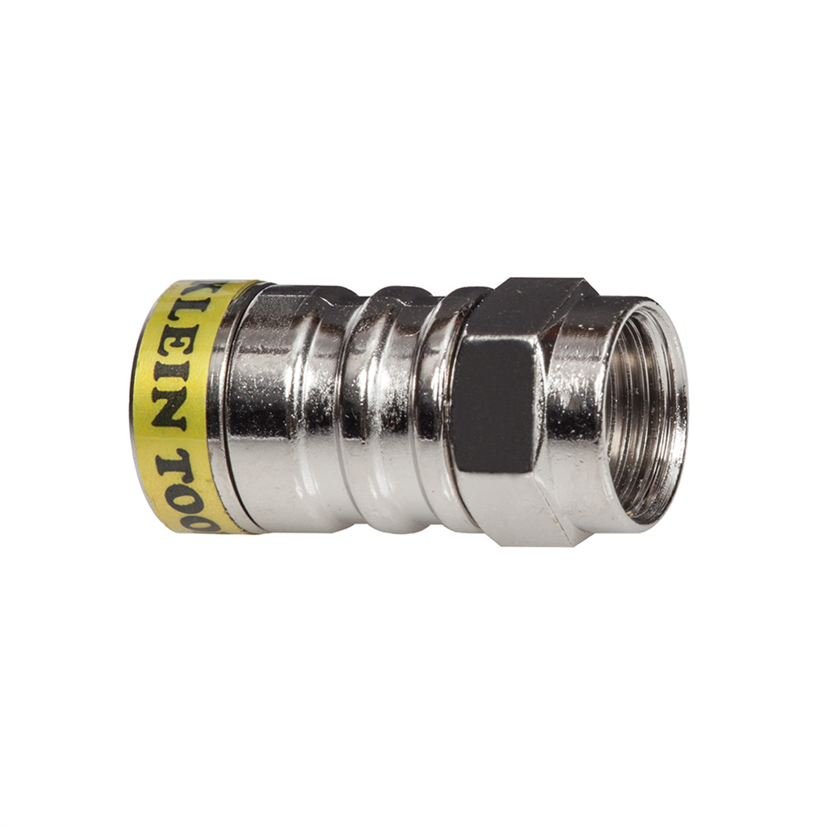 Klein Tools Push-On F Connectors RG6/6Q 10-Pack