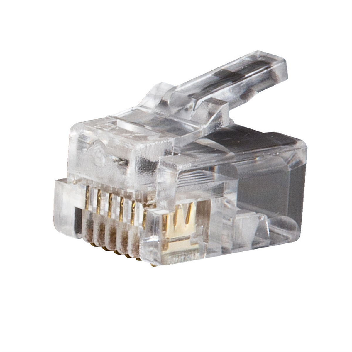 Klein Tools Modular Telephone Plugs RJ12 6P6C, 25-Pack