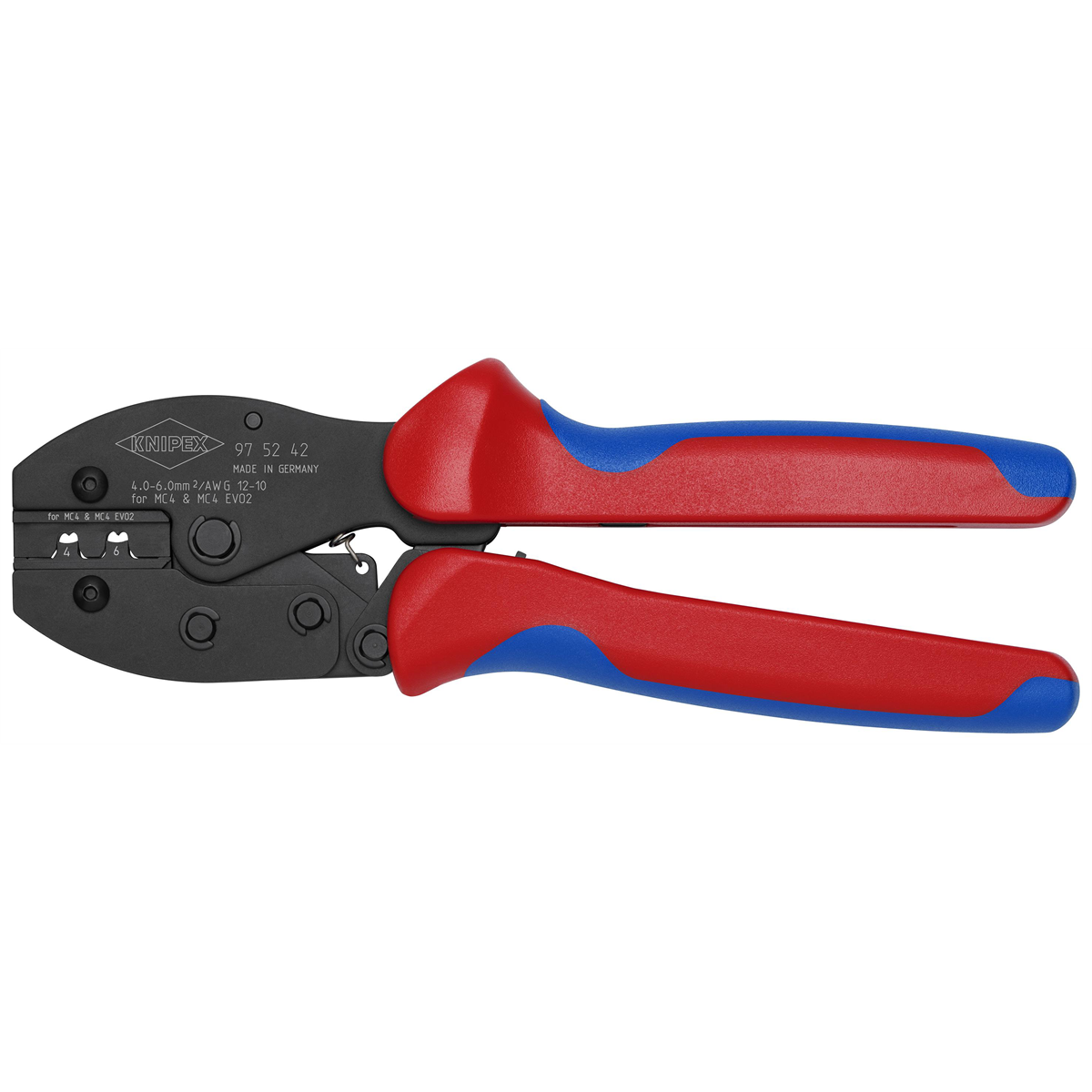 KNIPEX 8 1/2" KNIPEX PreciForce® Crimping Pliers For MC4/MC4 EVO 2