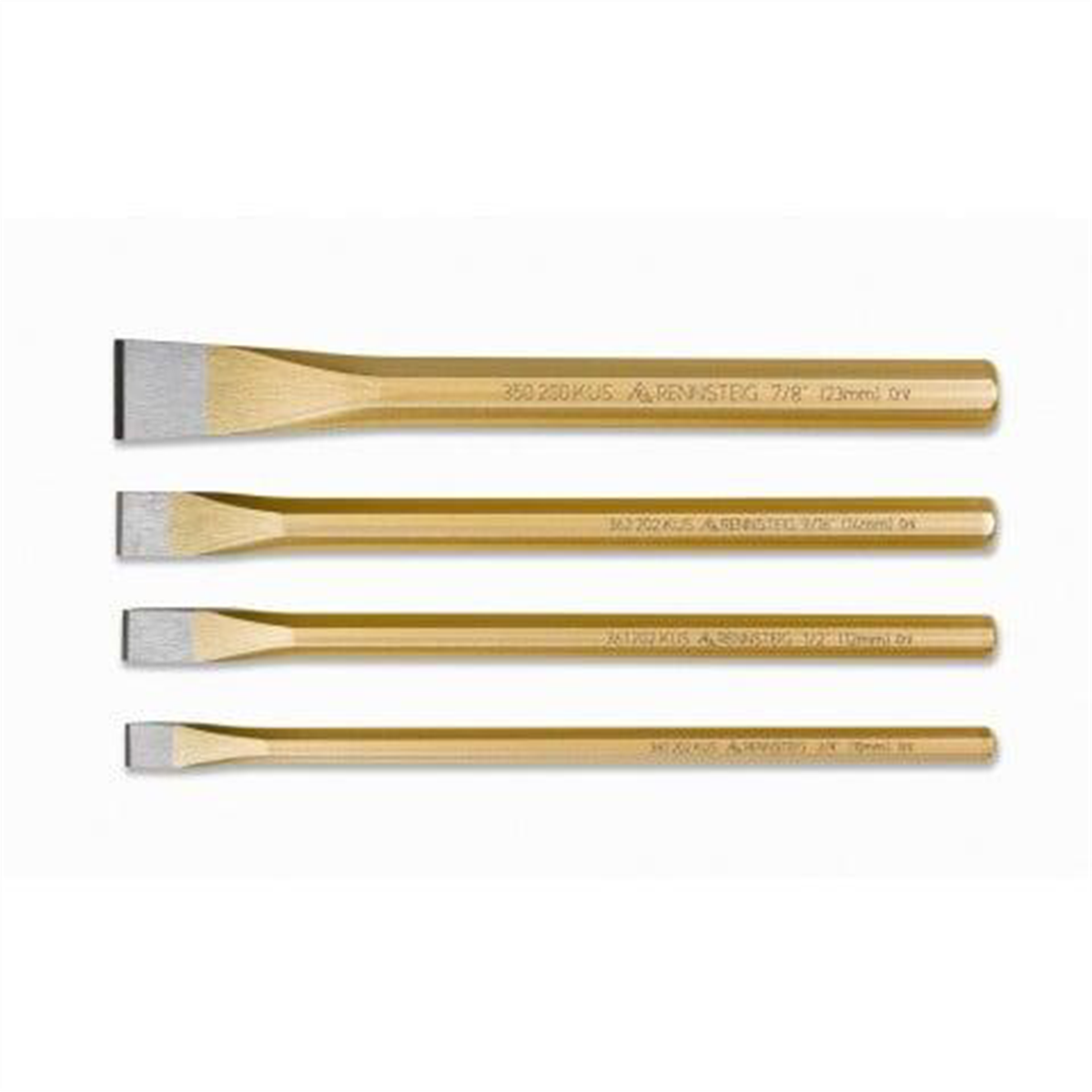 KNIPEX 4 Pc Cold Chisel Set
