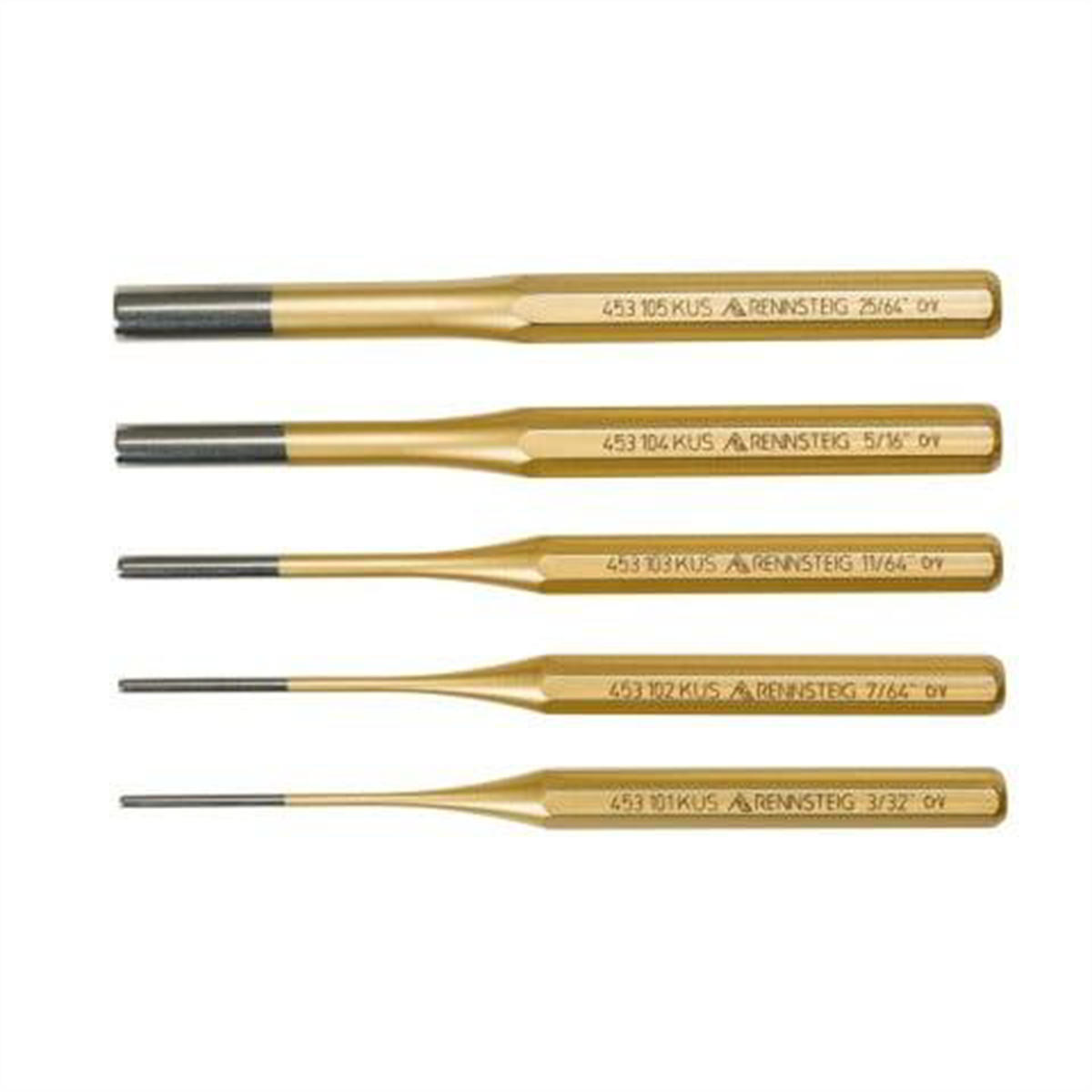 KNIPEX 5 Pc Pin Punch Set