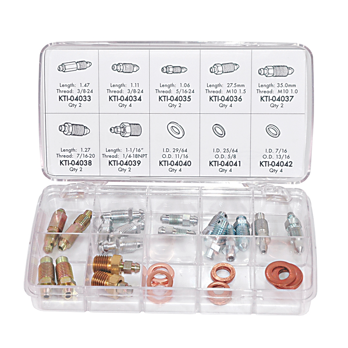 K Tool International BLEEDER SCREW KIT