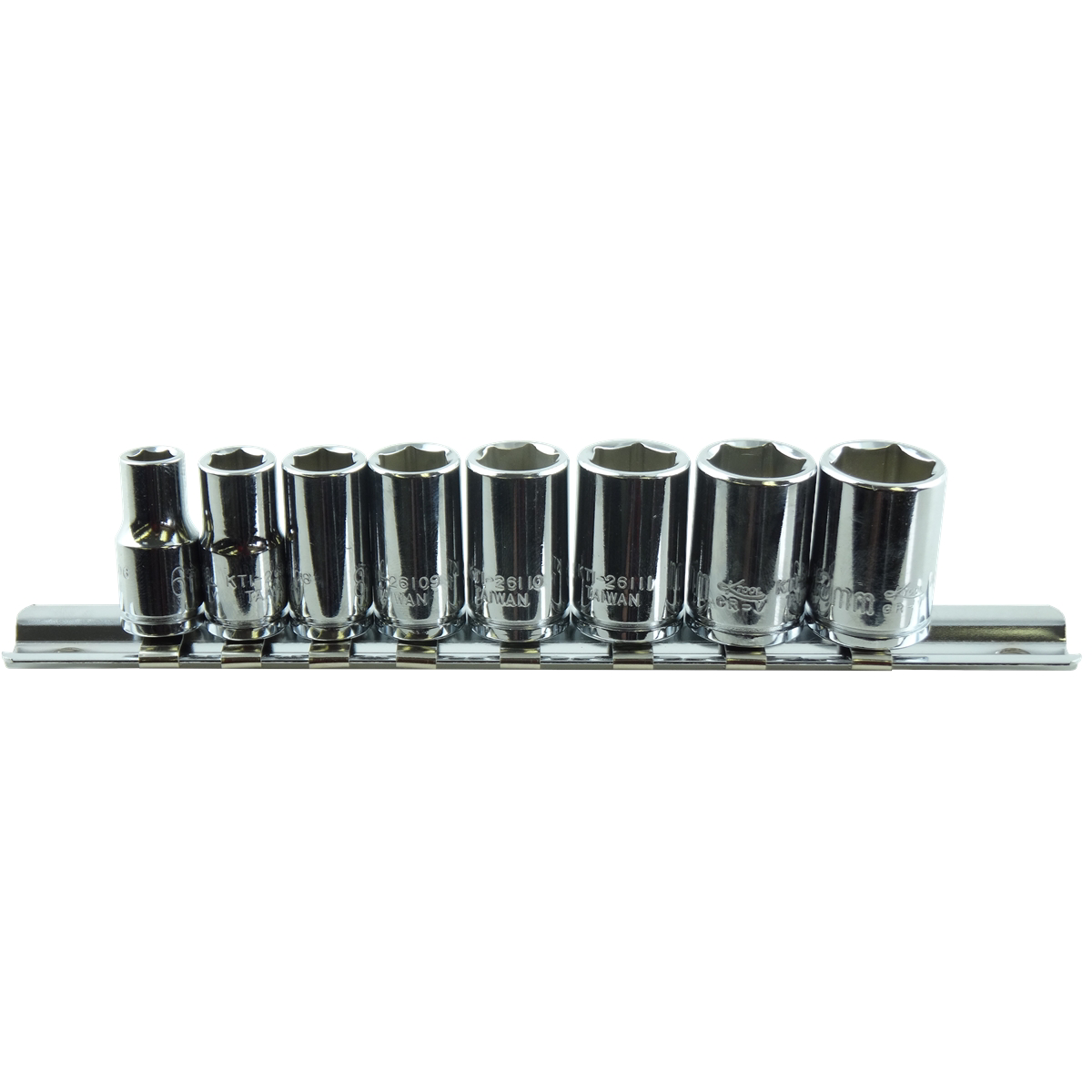 K Tool International SOC SET 1/4" DR 8 PC MM