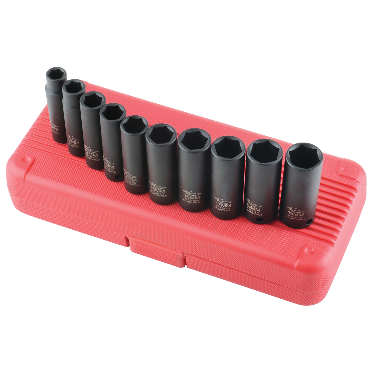 K Tool International SOC SET IMP MM 10 PC 3/8" DR DEEP