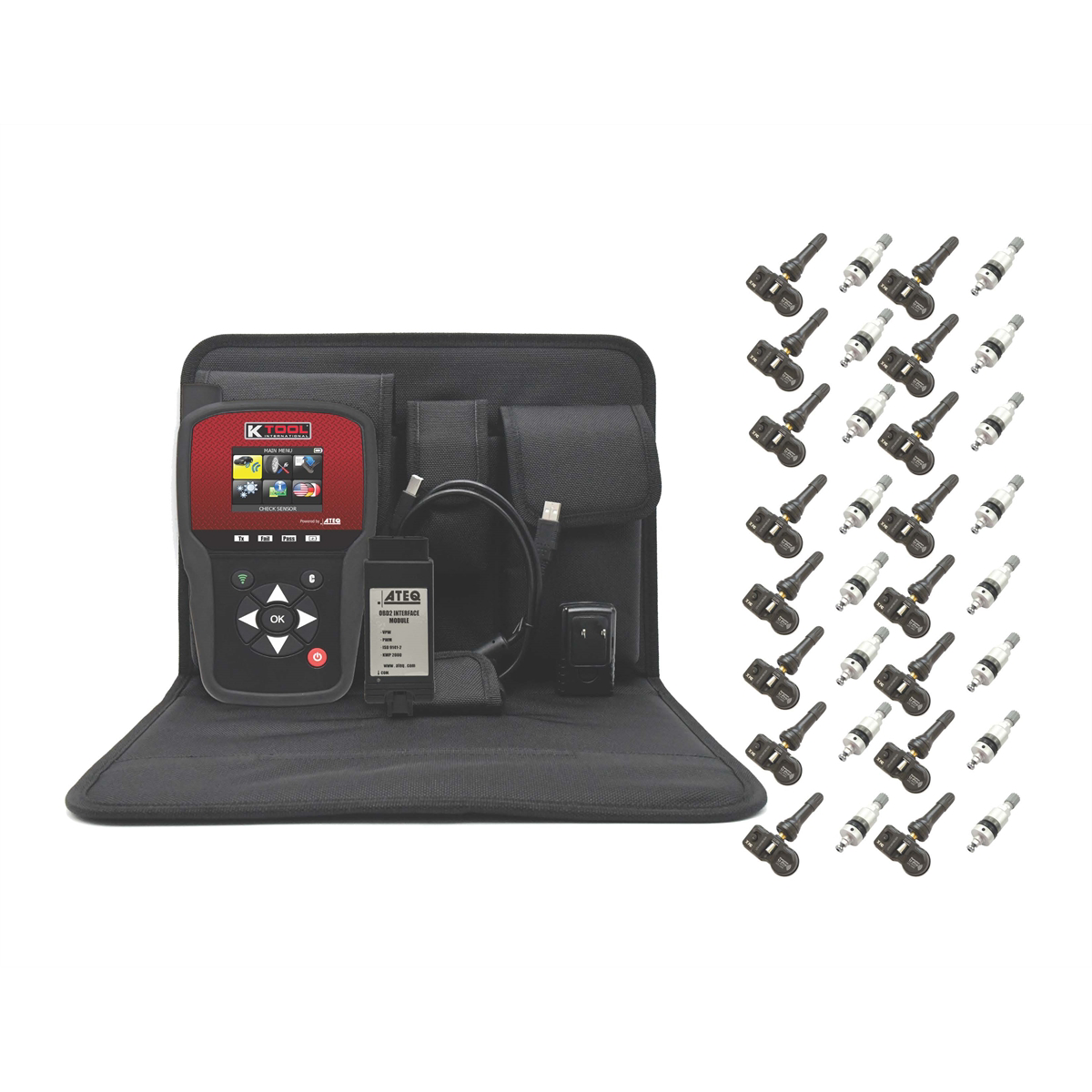 K Tool International KTI TPMS PRO-OBD TOOL WITH U-PRO 2.0 SENSORS KIT