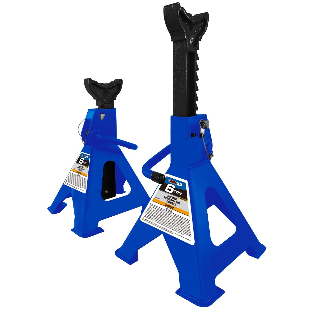 K Tool International Jack Stands 6 Ton (Pair)