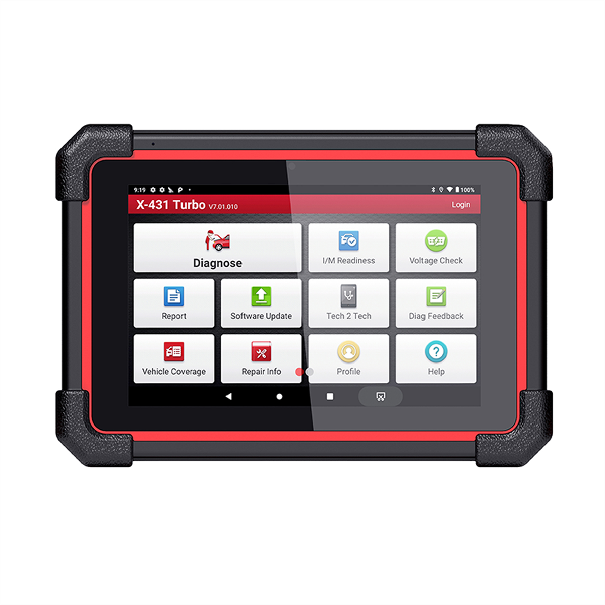 Launch Tech USA X-431 Turbo III Professional Diagnostic Tool Includes 2 Years of Updates