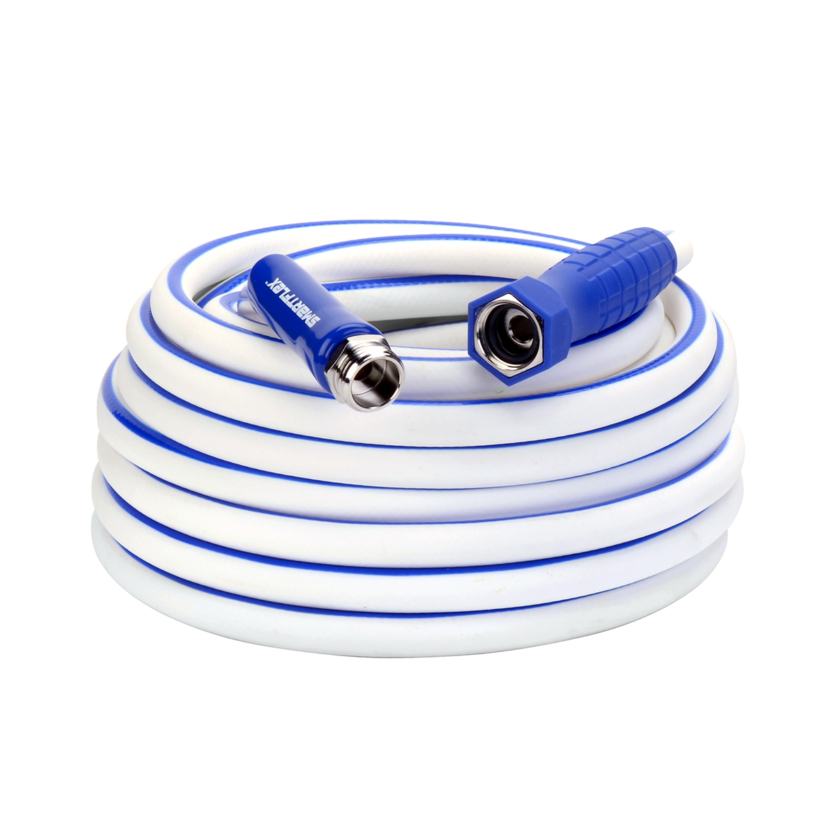 Legacy Manufacturing SmartFlex RV/Marine Hose, 1/2" x 50', 3/4" - 11 1/2 GHT Fittings