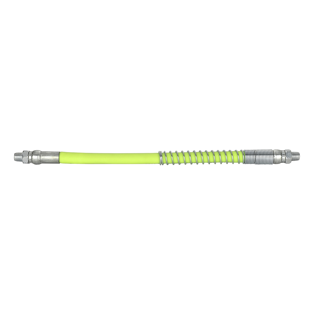 Legacy Manufacturing Flexzilla 12" Grease Hose, 3/16" MNPT Spring Guard
