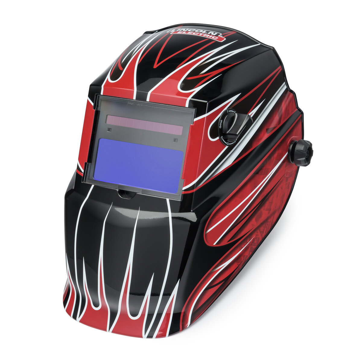 Lincoln Electric Welders FIERCE RED 600S VAR SH 9-13 ADF HELMET