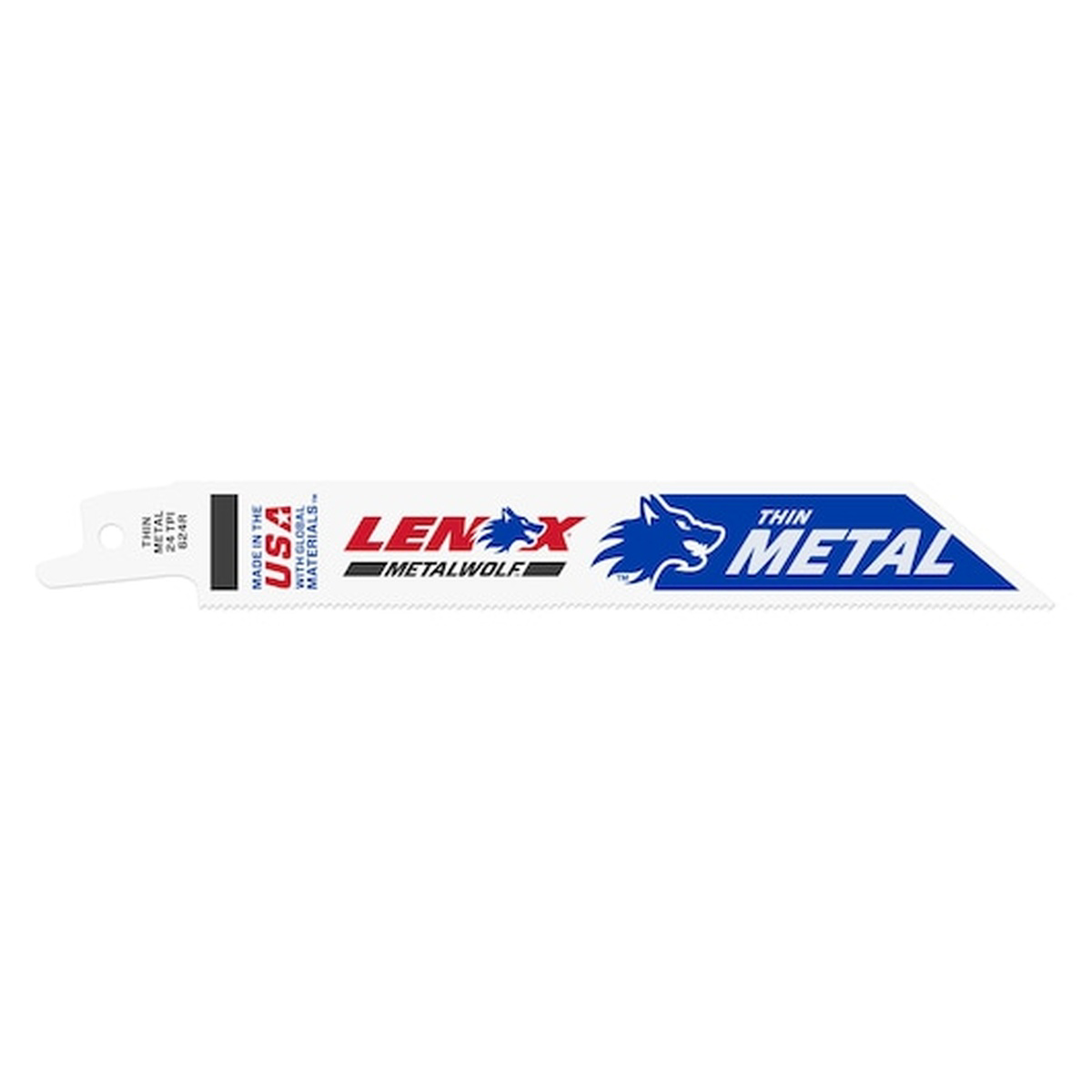 Lenox Tools 6 Inch 24 TPI Bi-Metal Reciprocating Saw Blade - 1 Pack