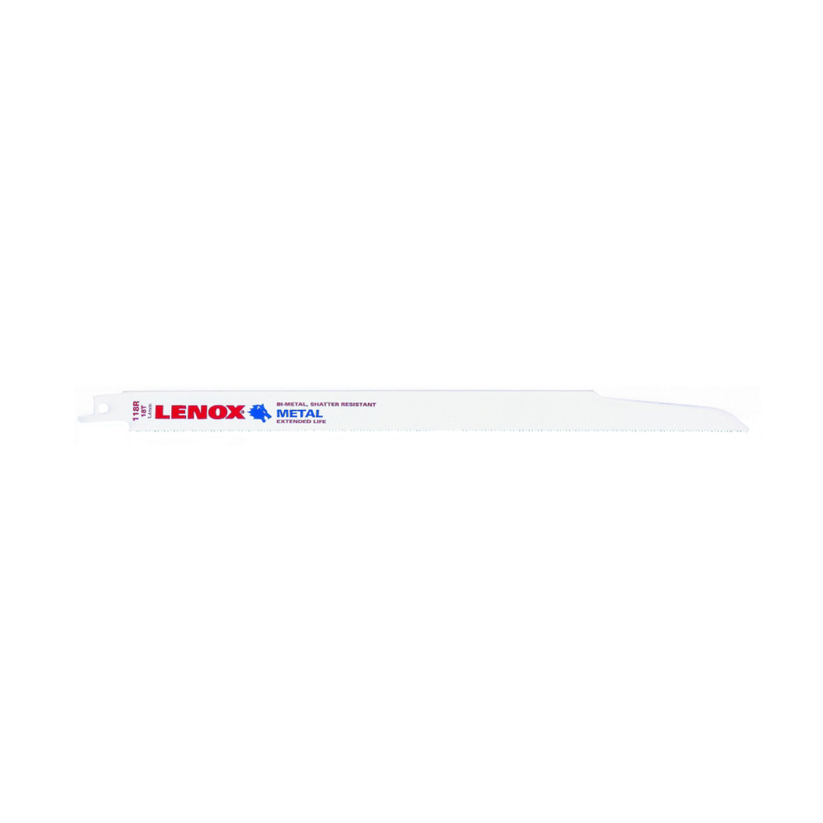 Lenox Tools Reciprocating Saw Blades, 118R, Bi-Metal, 12 in. L