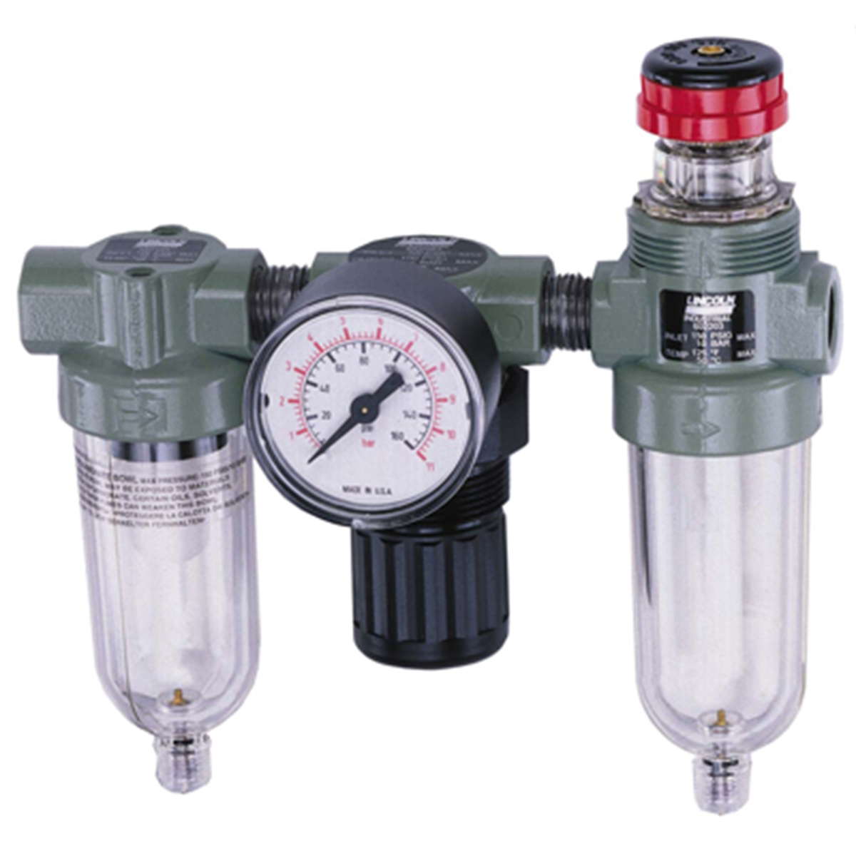 Lincoln Lubrication F/R/L combination 1/4