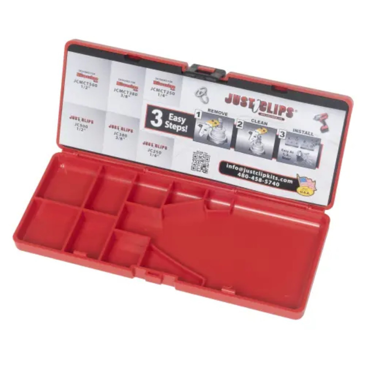 Lisle Tool Kit Case, Red
