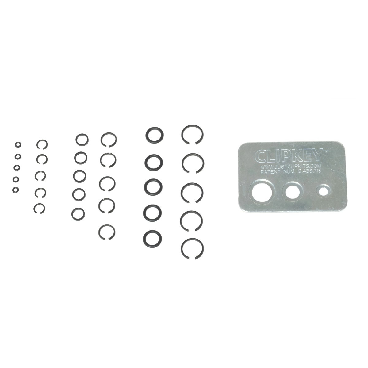 Lisle JC55C Clipkey 5 Sets JC250, 380, 500 Kit