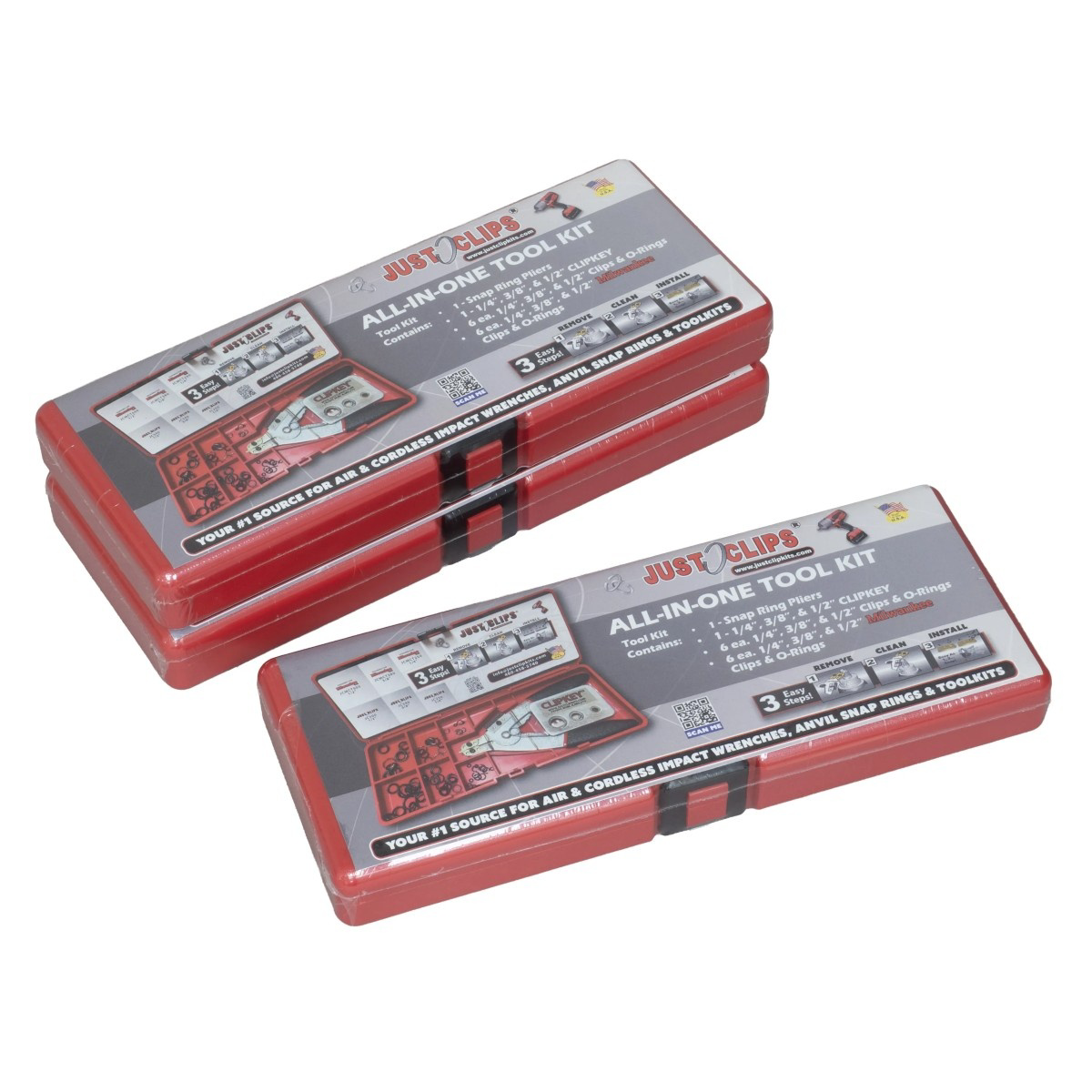 Lisle AIO3R All-In-One Tool Kit, 3 pc
