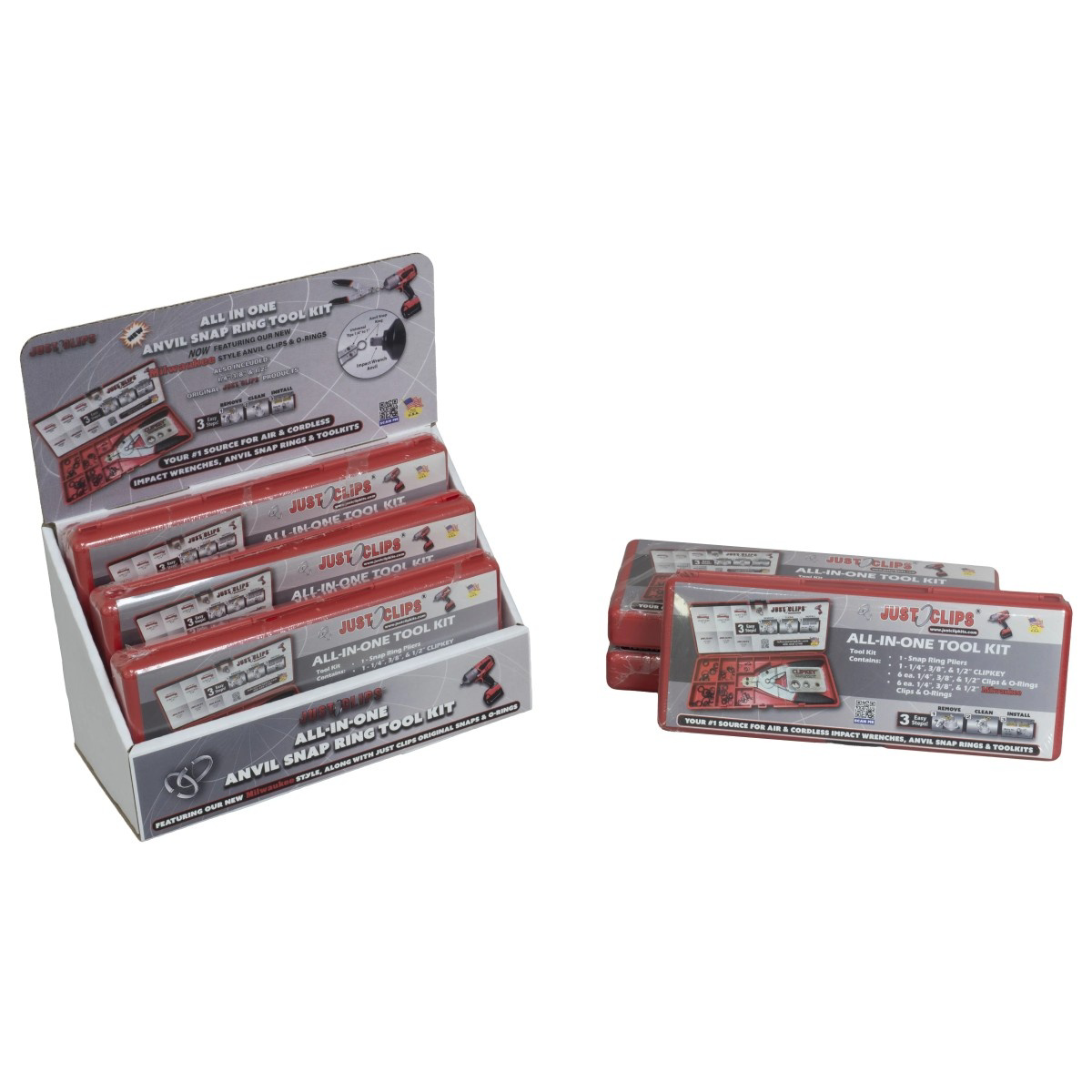 Lisle AIO6P AIOTK 6pc & 3 Step CB Display