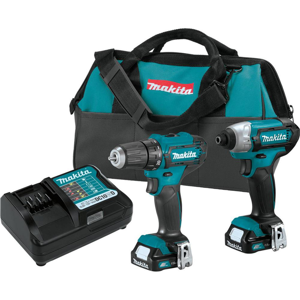 Makita 12V CXT Cordless 2-Piece Combo Kit