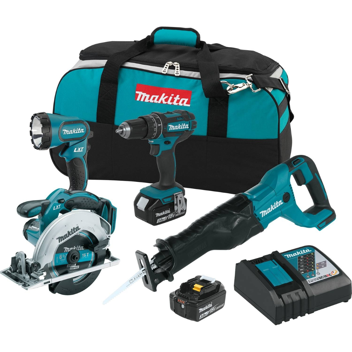 Makita 8V LXT Lithium-Ion Cordless 4-Piece Combo Kit (3.0Ah)