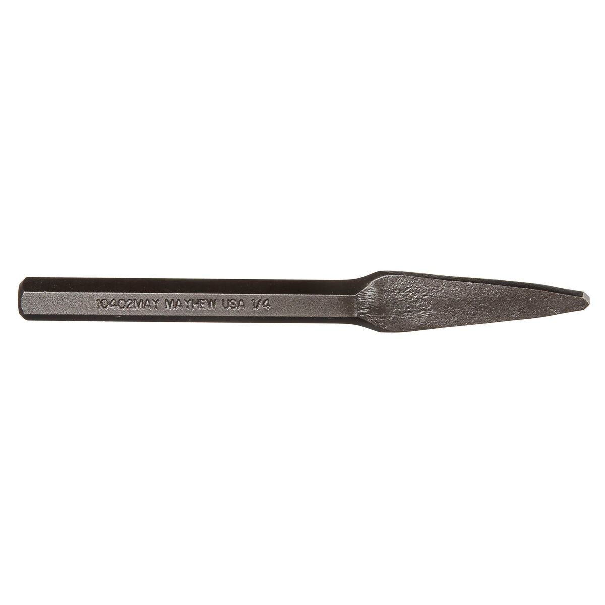 Mayhew Half Round Nose Chisel 1/4 X 5-3/4 Inch