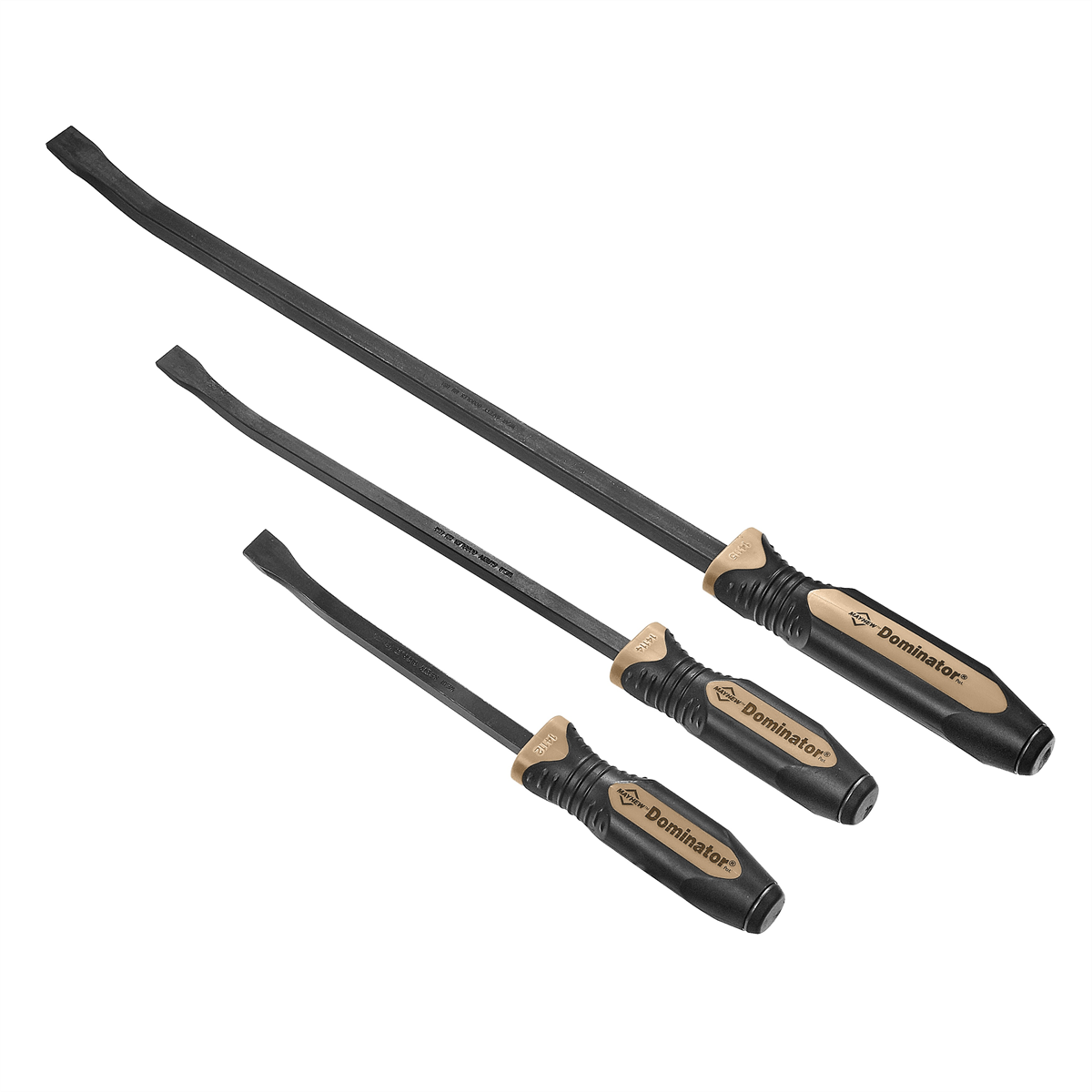 Mayhew Tools Mayhew Tools 3 PC Dominator Curved Pry Bar Set FDE