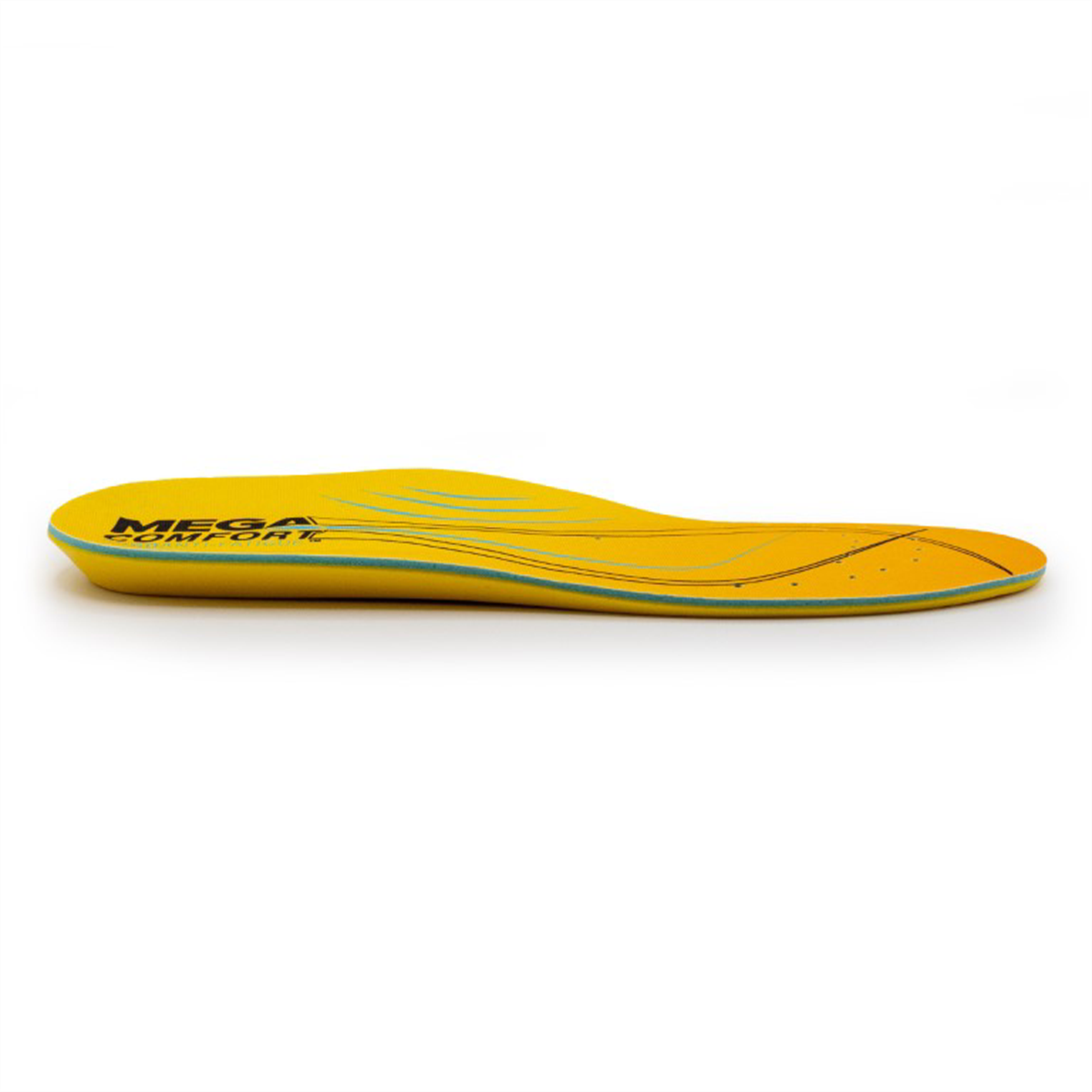 Mega Comfort Insole - Ergo Anti-fatigue - Unisex - Size: Small (men's 6-7, Women's 8-9)