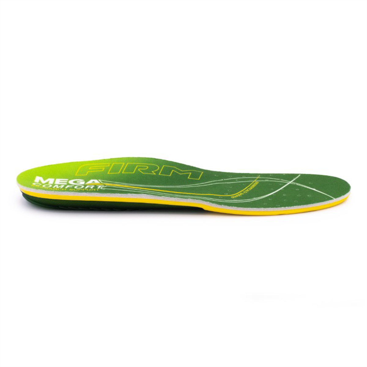 MEGA Comfort Insole - ERGO Firm Arch Support - Unisex - Size: Large (Men's 10-11, Women's 12-13)