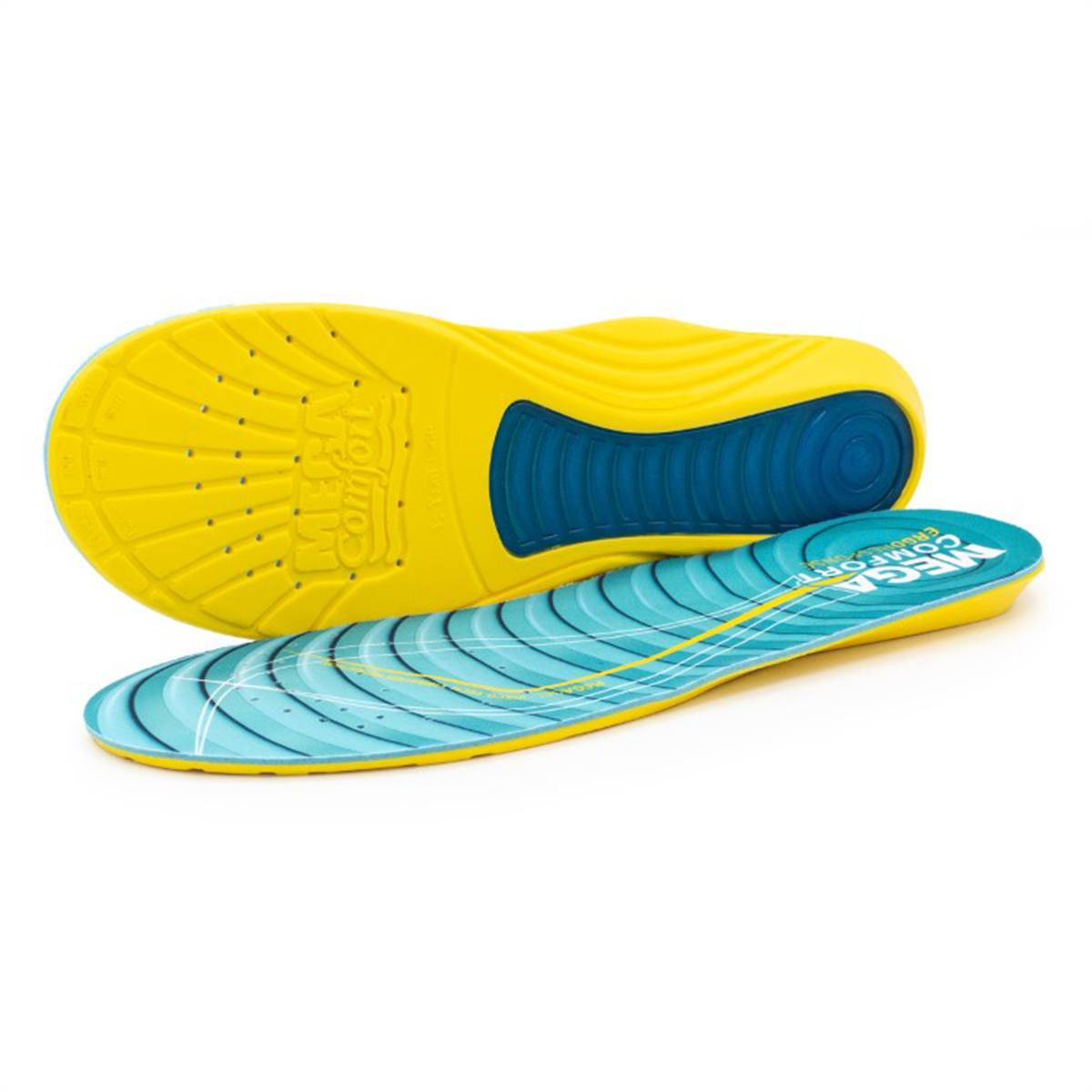 MEGA Comfort Insole - ERGO Response  - Unisex - Size: Small (Men's 6-7, Women's 8-9)
