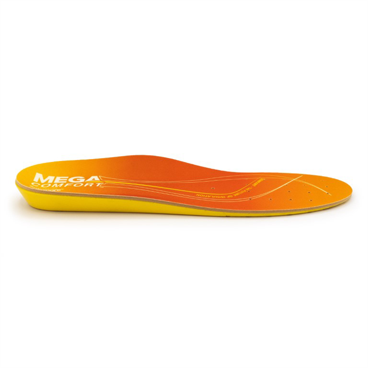 MEGA Comfort Insole - ERGO Thermal with Solarcore&reg; Technology  - Unisex - Size: XL (Men's 12-13)