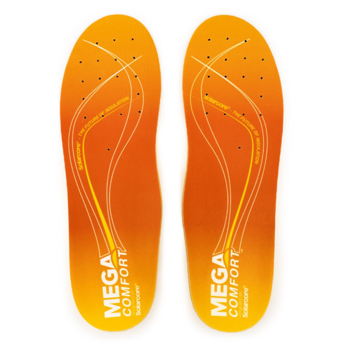 MEGA Comfort Insole - ERGO Thermal with Solarcore&reg; Technology  - Unisex - Size: XXL (Men's 14-15)