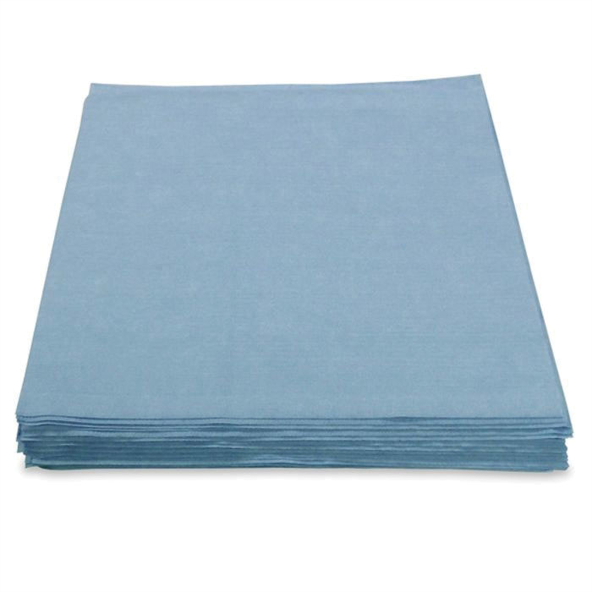 MDI Super Rag 95012B Flat Prep Towel, 12 x 13 in, 1000, Creped Spunlace, Blue, Flat