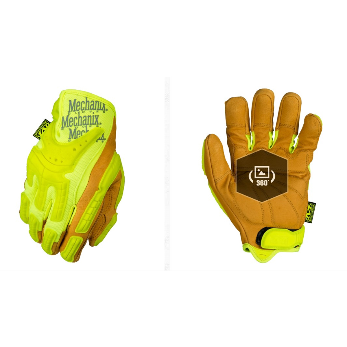 Mechanix Wear Hi-viz Cg Heavy Duty Gloves Medium