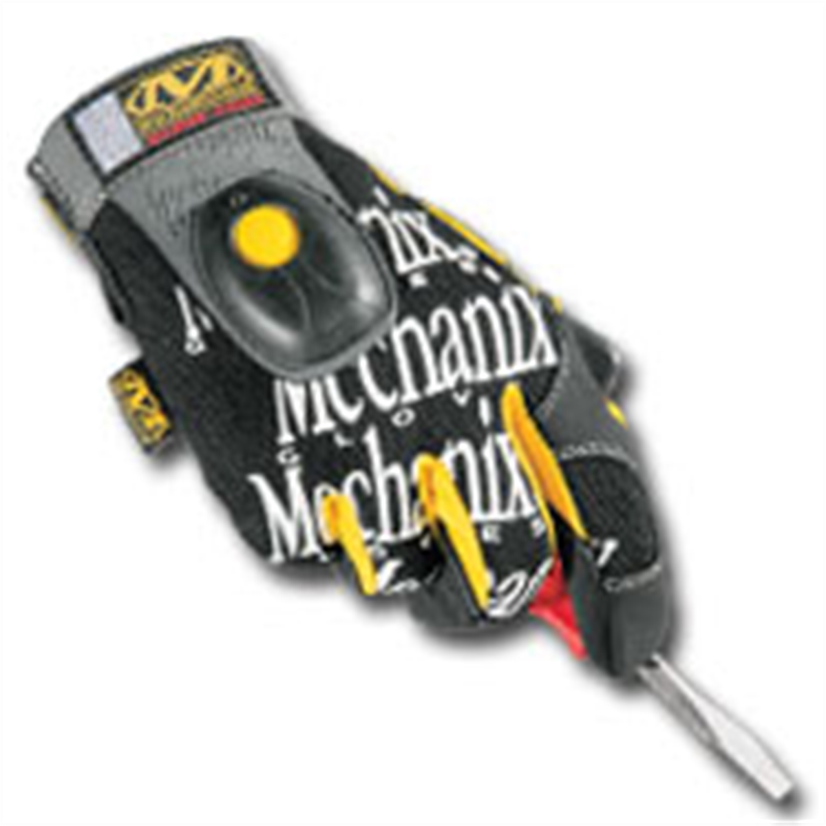 Gloves Mechanix Lighted Hand Med Yellow-black