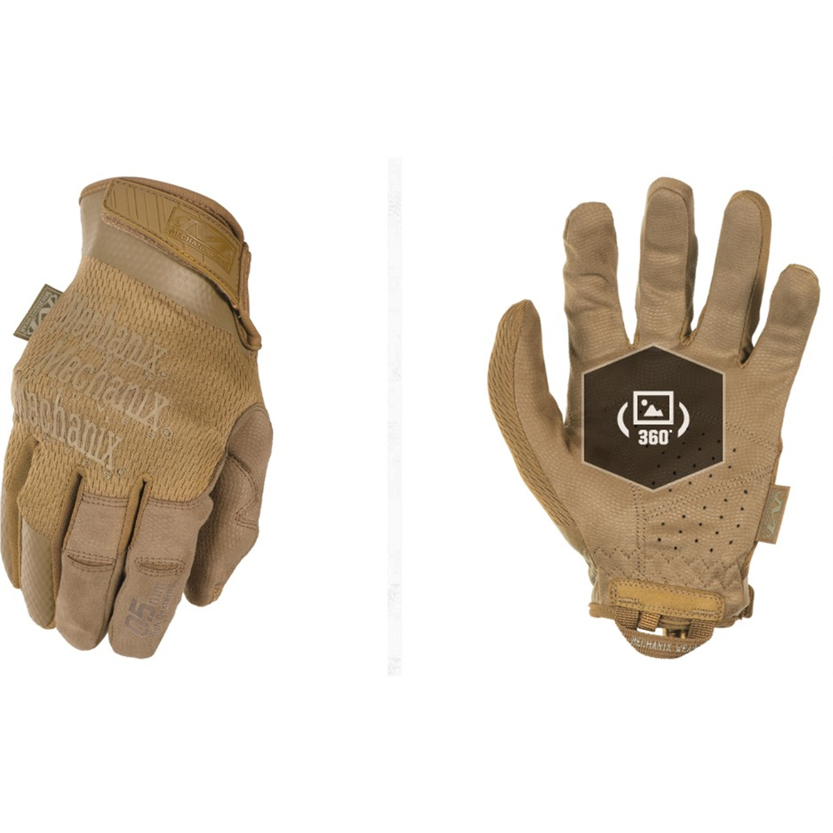Mechanix Wear Special 0.5mm Coyote Glove X-large