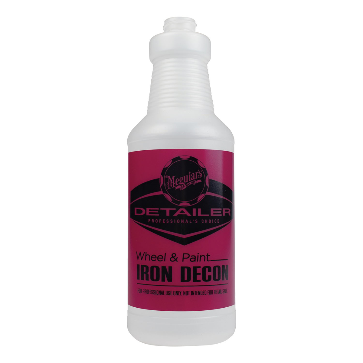 Meguiars Detail Products Detailer D201801 Pre-Labeled Bottle, 32 oz, Use With: D1801 Wheel and Paint Iron Decon