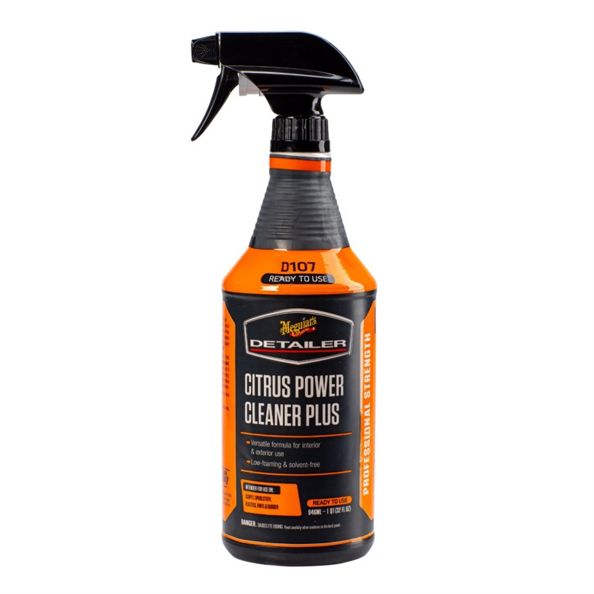 Meguiars Citrus Power Cleaner Plus DRTU10732 All Purpose Cleaner, 32 oz, Aerosol Can