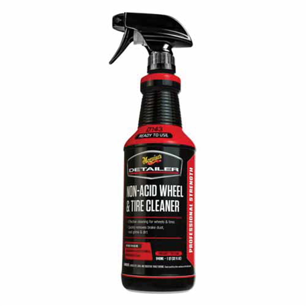 Meguiars Detailer DRTU14332 Non-Acid Wheel and Tire Cleaner, 32 oz