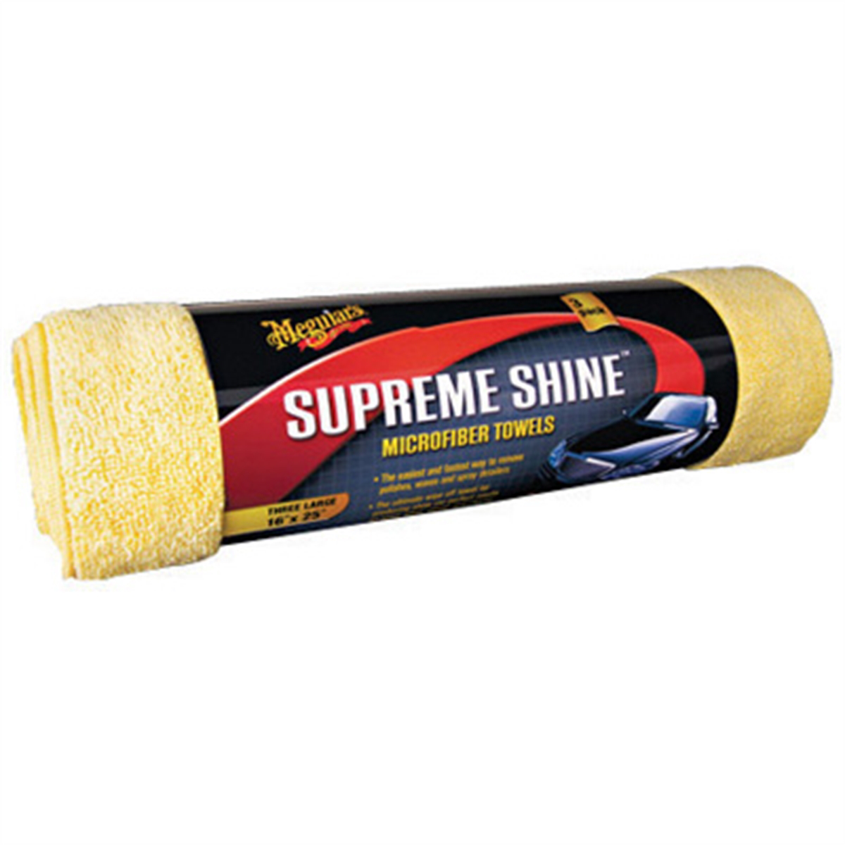 Meguiar's Automotive MICROFIBER SUPREME SHINE 3PK