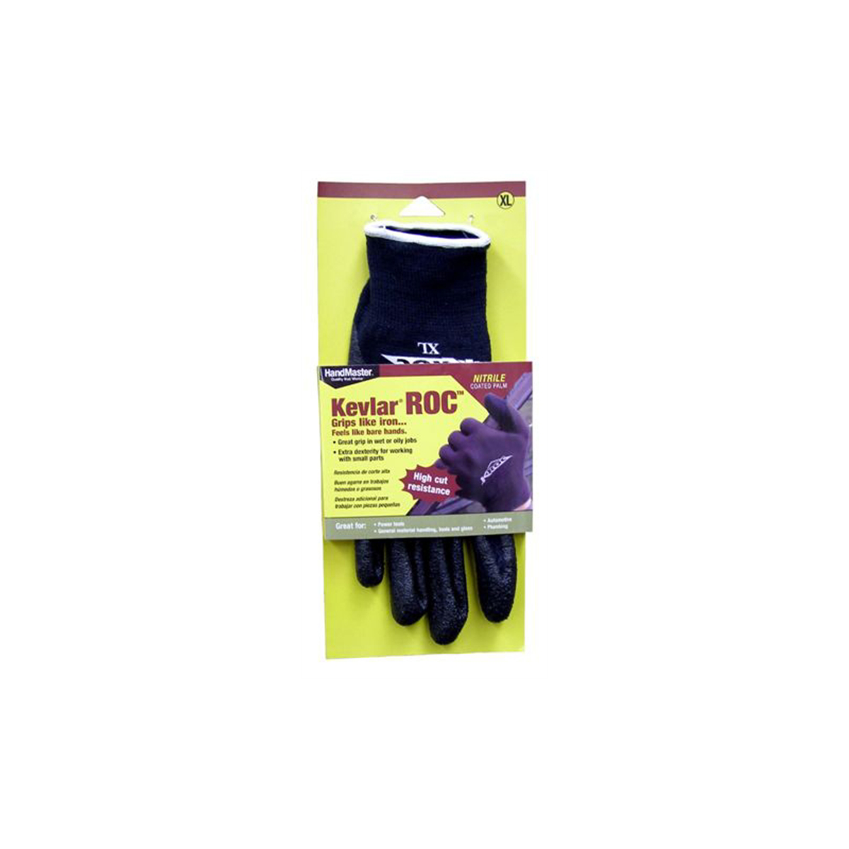 Magid Glove & Safety GLV ROC XL BLK 1PR KEVLARr