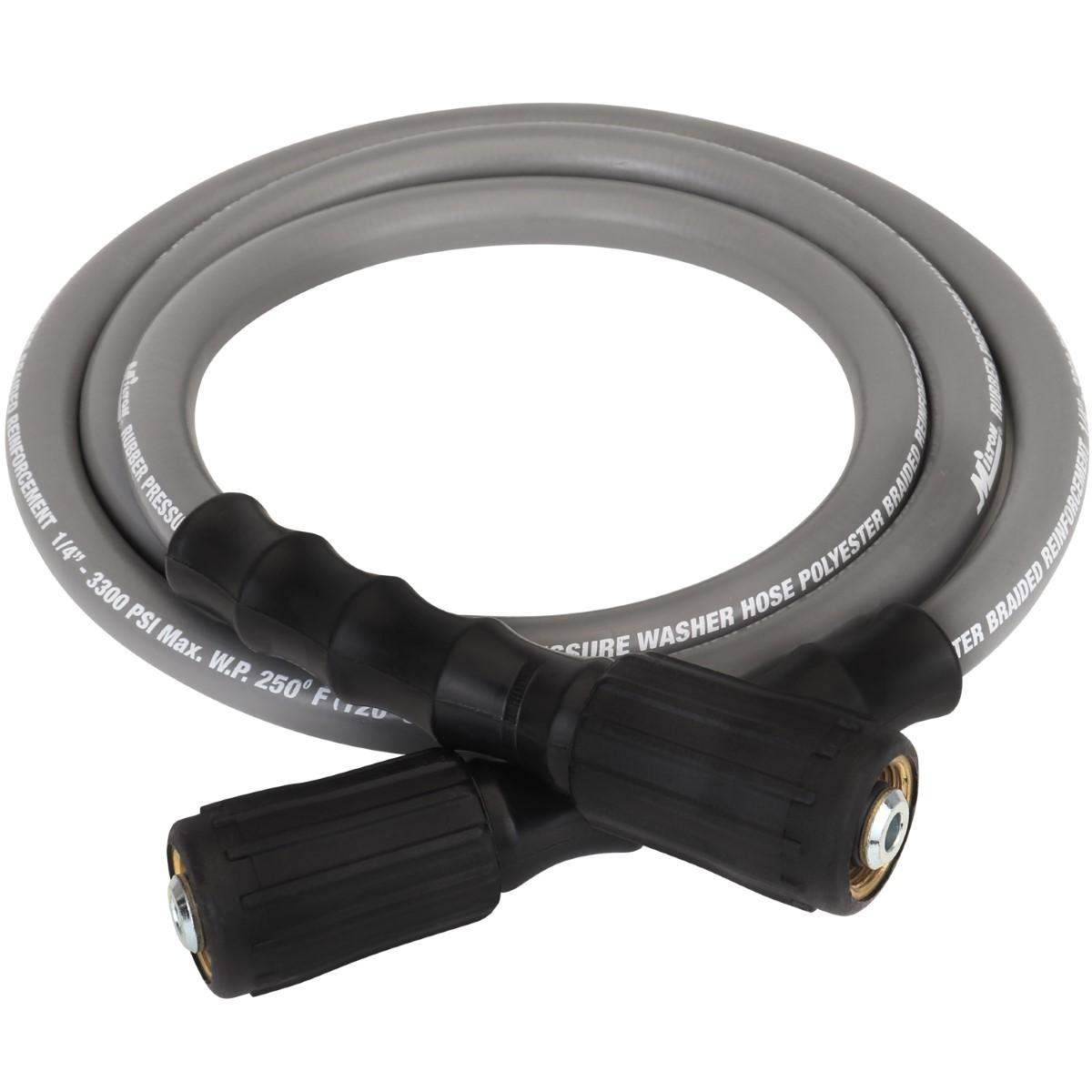 Milton 1/4-inch x 6-feet Poly Braided Pressure Washer Hose Assembly