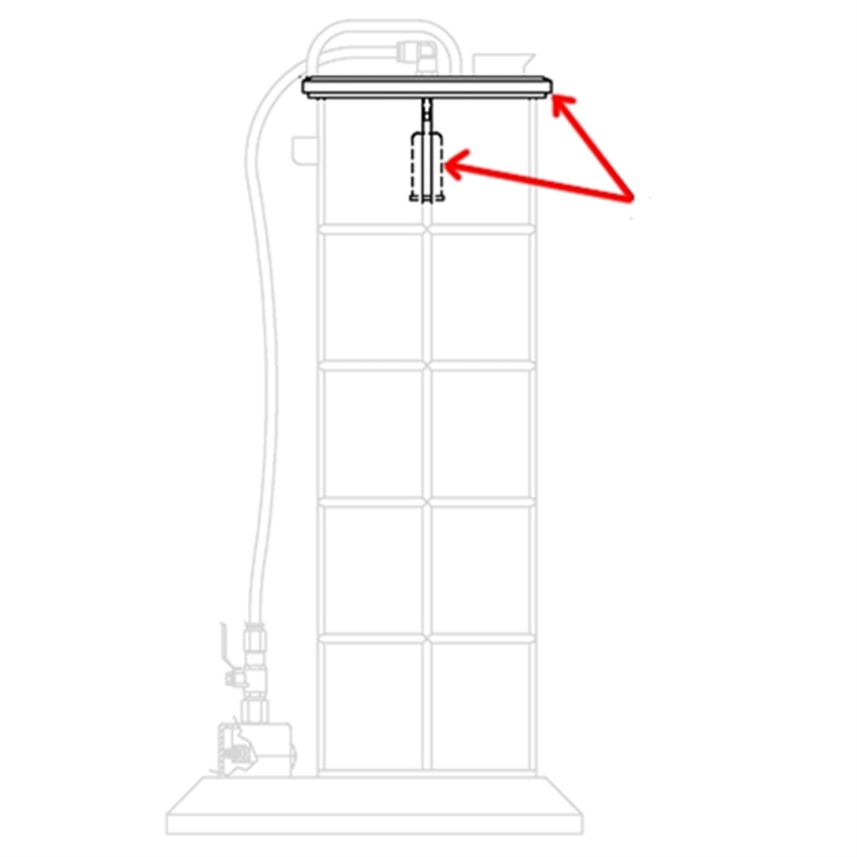 Mityvac Kit, Lid and Float