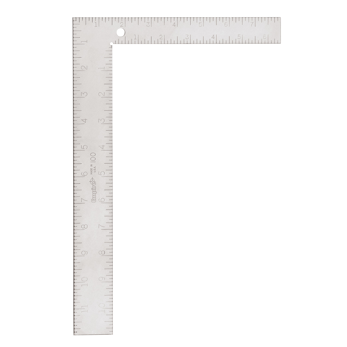 Milwaukee Tool 8 in. x 12 in. Steel Carpenter Square - SAE/Metric