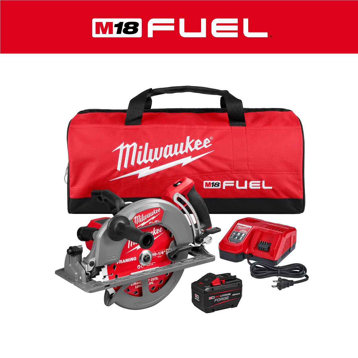 Milwaukee M18 Fuel™ 10-1/4" Rear Handle Circular Saw Kit