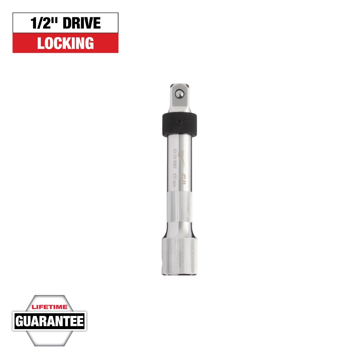 Milwaukee Tool 1/2 Inch Drive 5 Inch Locking Extension