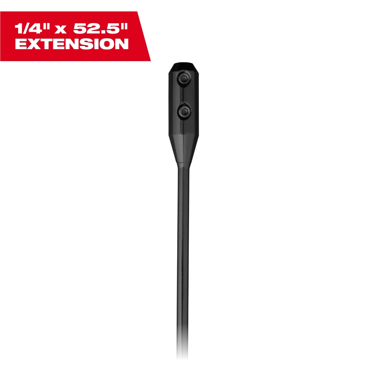 Milwaukee Tool 1/4 Inch x 52.5 Inch Flexible Cable Bit Extension