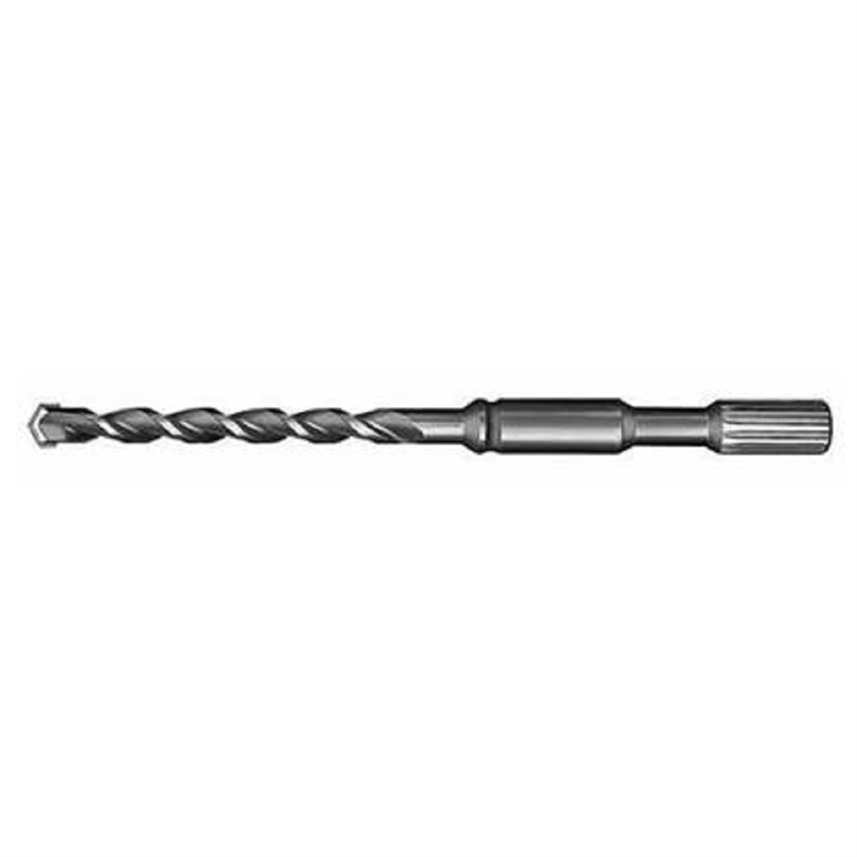 Milwaukee Tool Spline Bit 2-cutter 1/2" X 10"