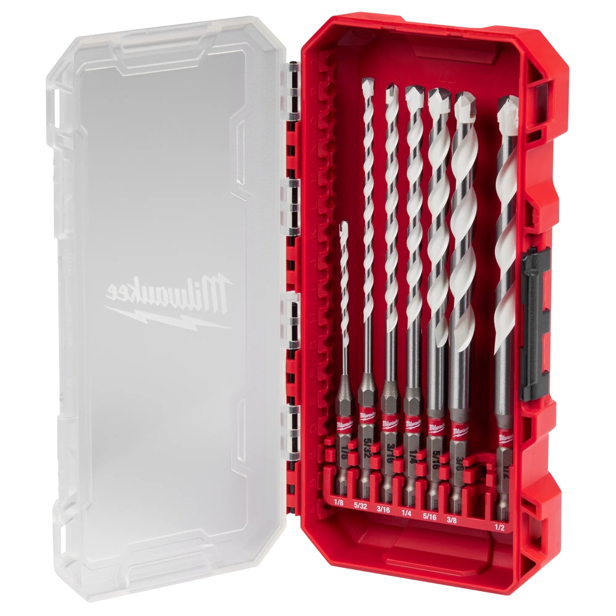 Milwaukee Tool 7 PC SHOCKWAVE Impact Duty Carbide Multi-Material Drill Bit Set