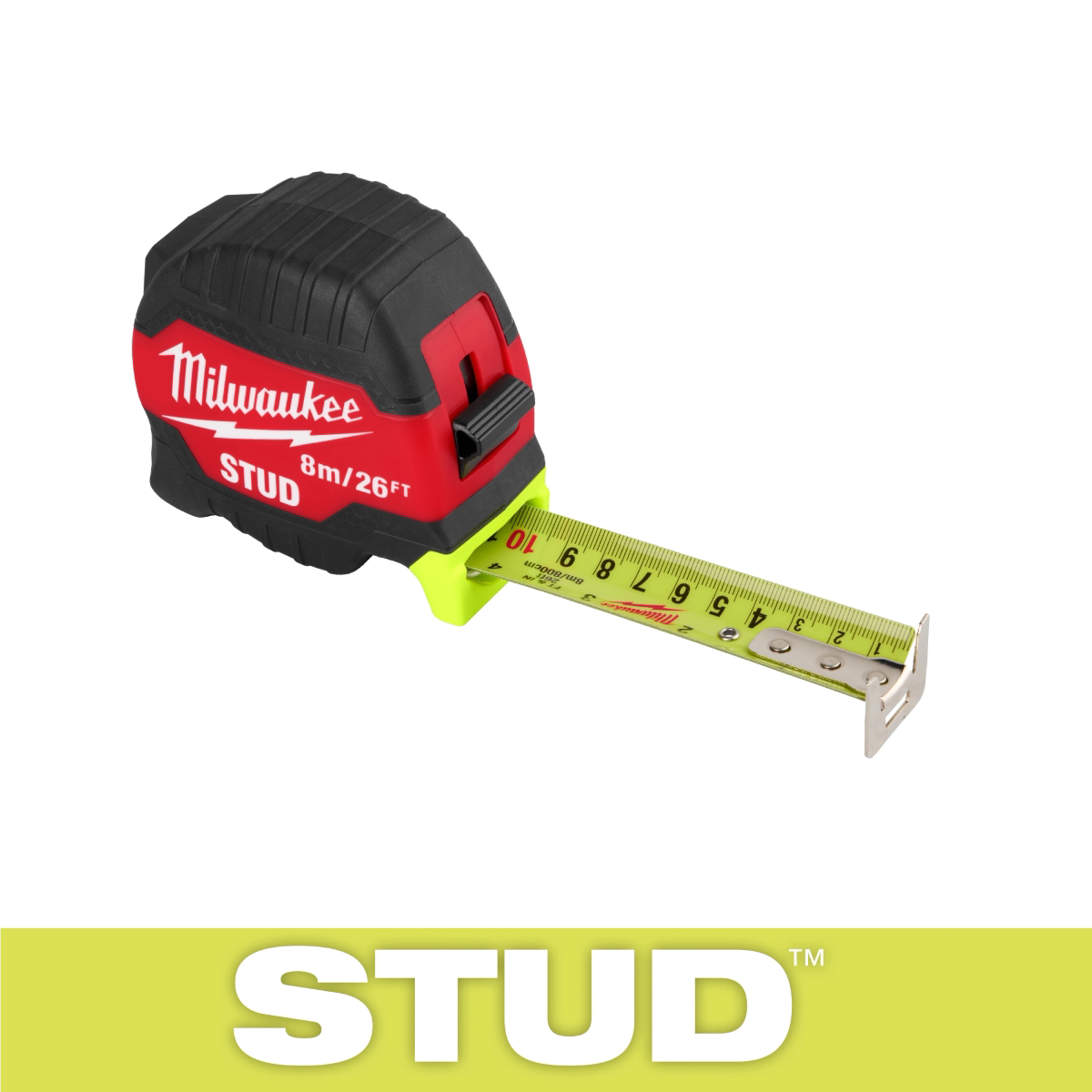 Milwaukee Tool 8m/26ft STUD Tape Measure