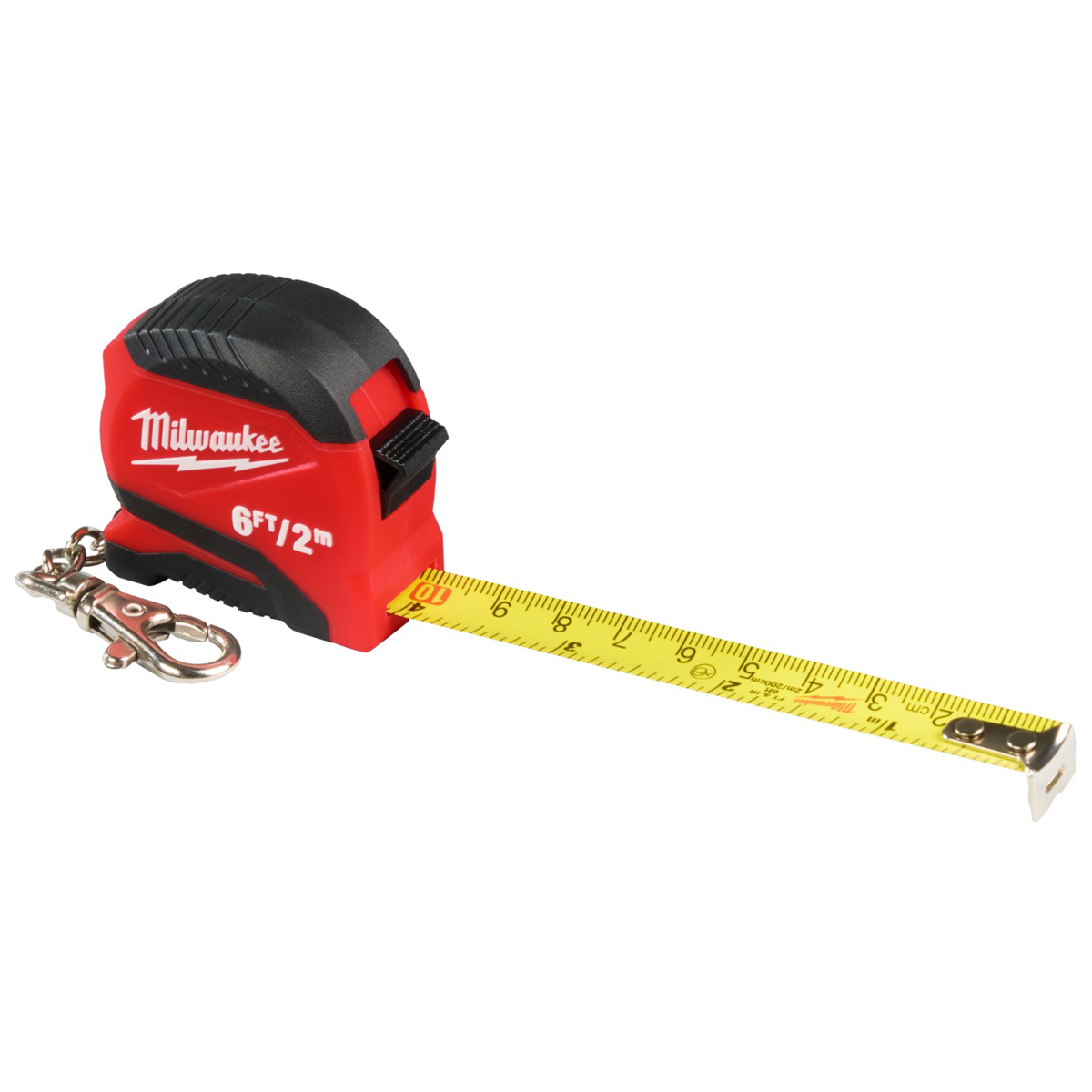 Milwaukee Tool 6ft/2m Keychain Tape Measure